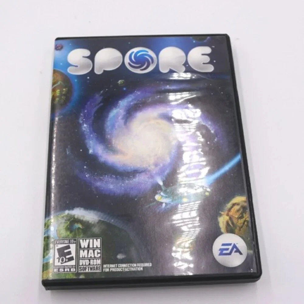 Spore Win Mac DVD-ROM Life Simulation Game Vintage 2008 Strategy Collector